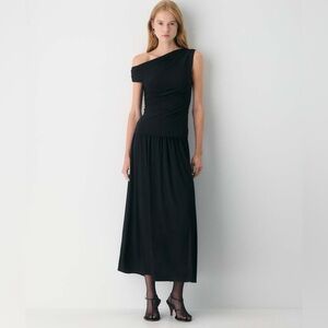 ✨NWT - Aritzia Babaton Lawson maxi skirt - black XS